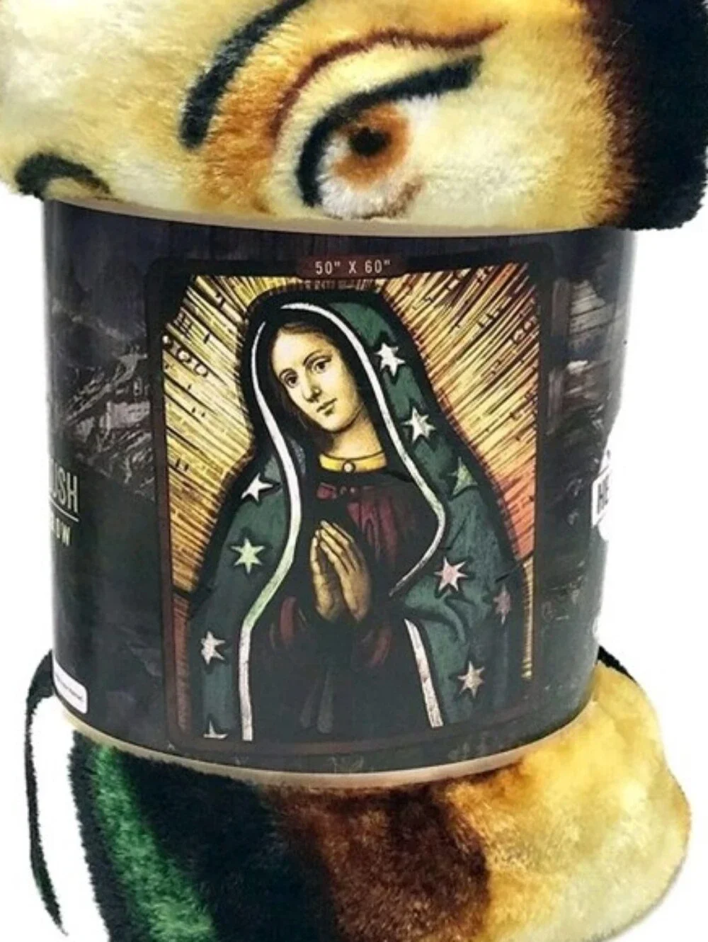 Lady Of Guadalupe Throw Blanket 50
